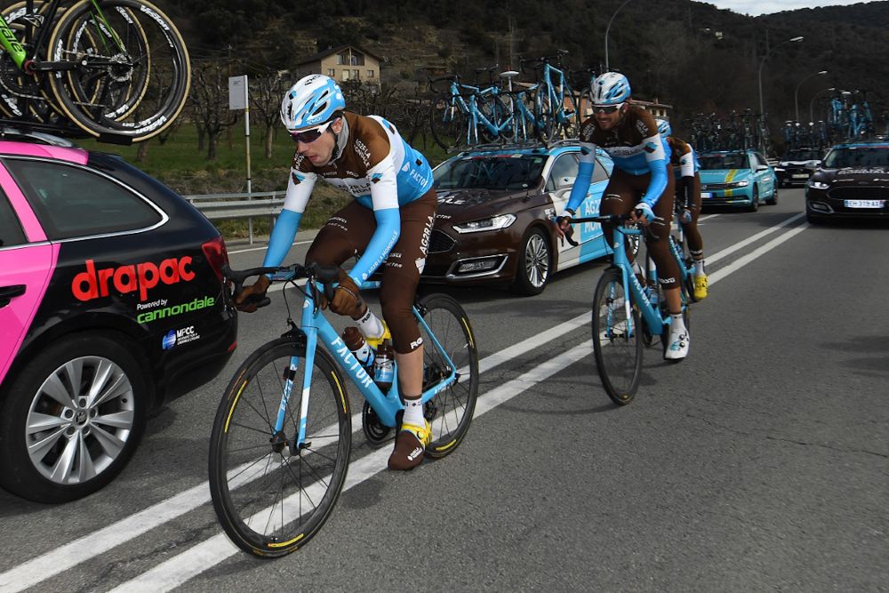 AG2R's Pierre Latour and Clement Chevrier