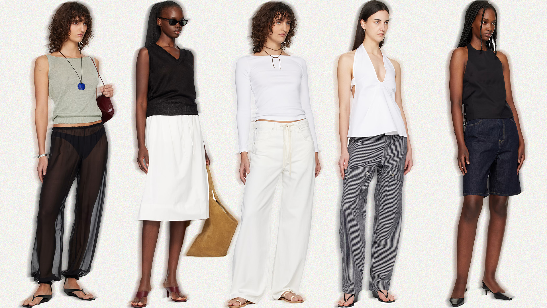 Collage of SSENSE New Arrivals