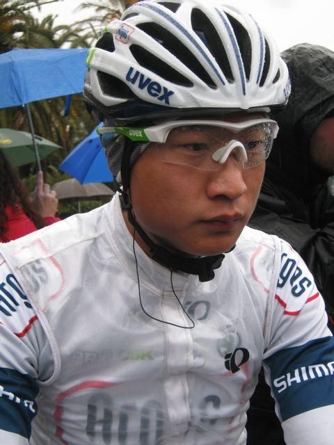 A Chinese rider on the Argos-Shimano team
