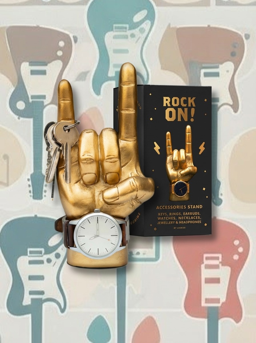 3. Horns Up Accessories Stand