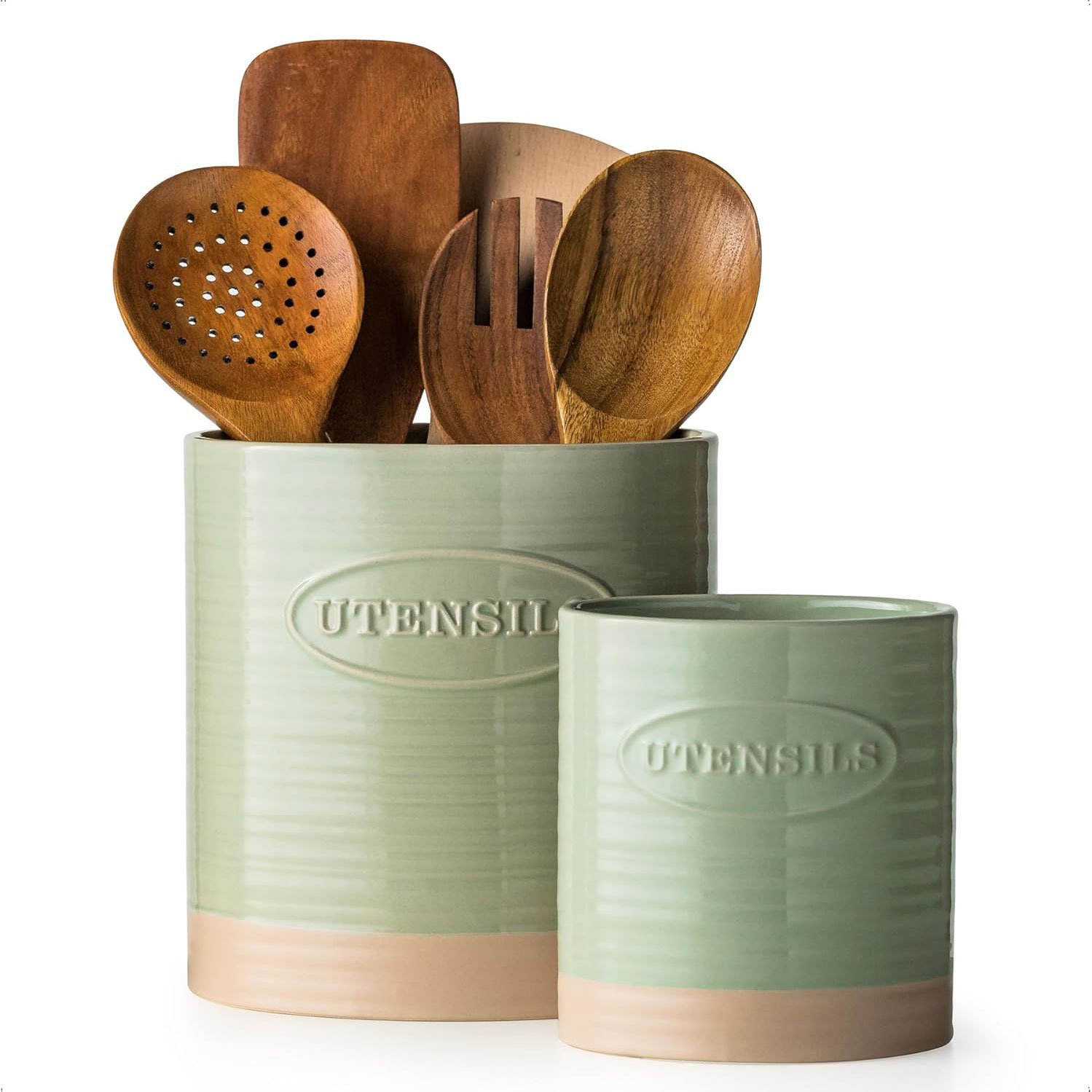 Kitchen Utensil Holder, Set of 2, 