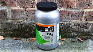 Image shows SiS GO energy drink powder