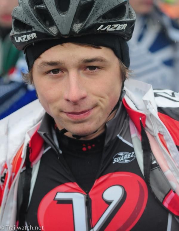 Jeff Bahnson (Van Dessel) at the starting line