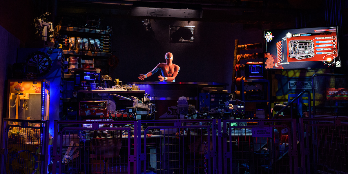 WEB-SLINGERS: A Spider-Man Adventure queue room