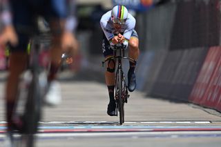 Filippo Ganna on stage 21 of the 2021 Giro d'Italia