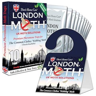 London Moth Killer-10 Premium Pheromone Moth Killers for the Common Clothes Moth, Sticky Moth Trap Repellent for Wardrobes, Clothes and Other Fabrics, Anti Moth Treatment for the Home, Inc. Ebook.