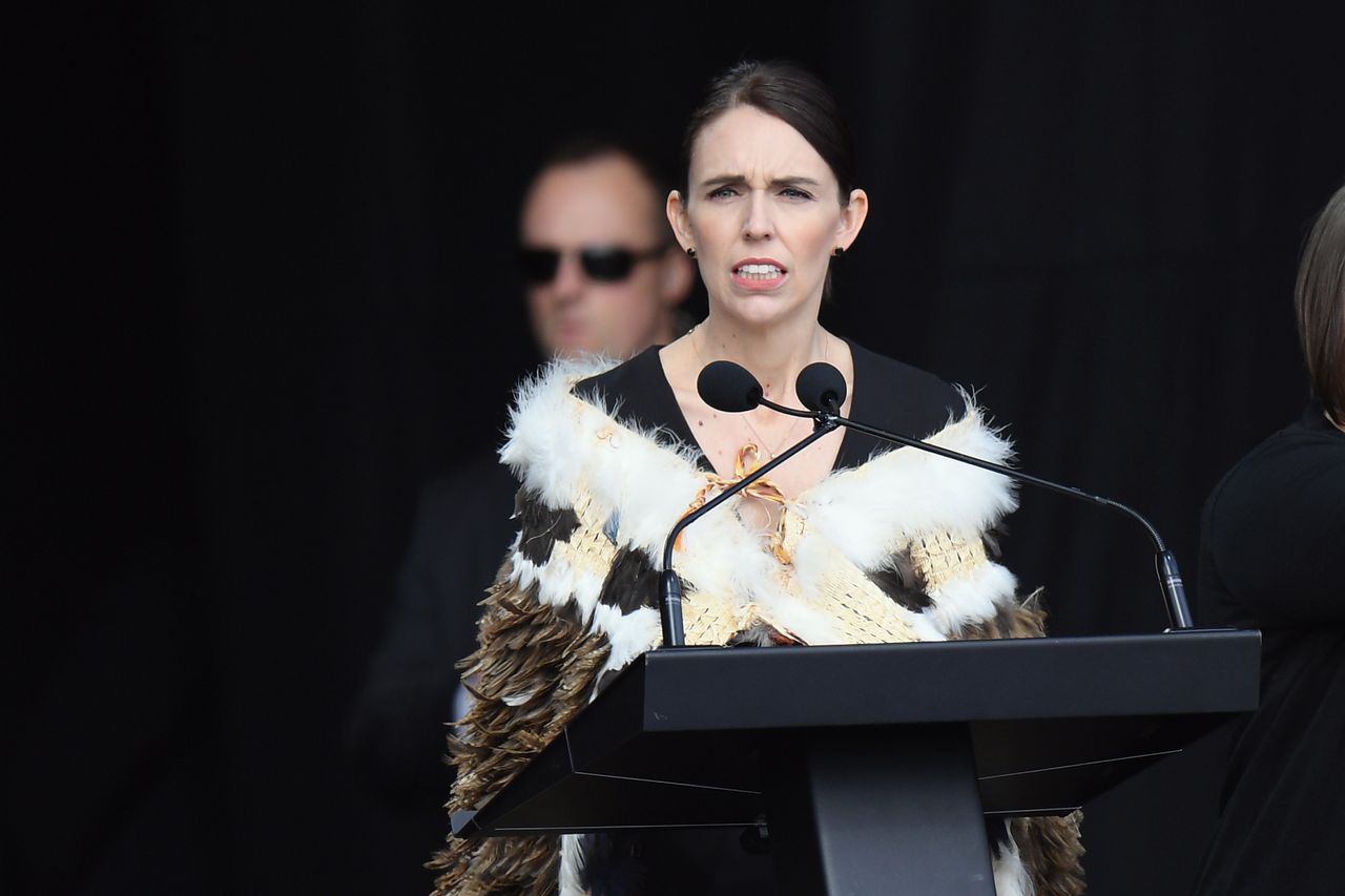  Jacinda Ardern.