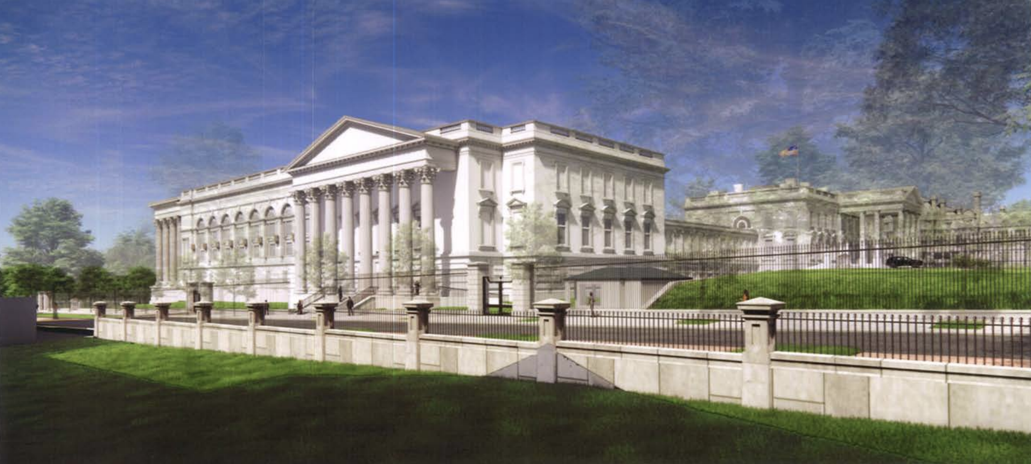 white house ballroom design