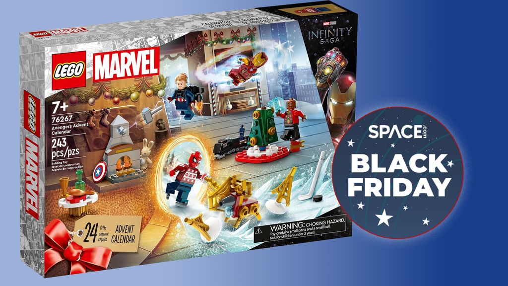 The super Lego Marvel Avengers advent calendar is 30 off this Black