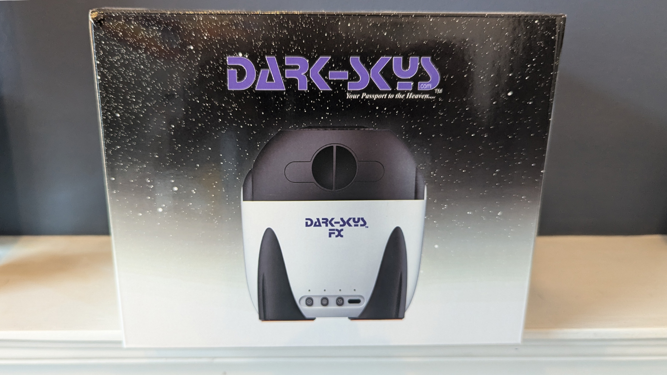 Dark Skys DS-FX star projector packaging
