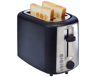 Amazon Basics 2-slice extra-wide slot toaster