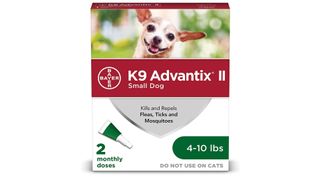 K9 Advantix II Flea and Tick Prevention for Small Dogs
