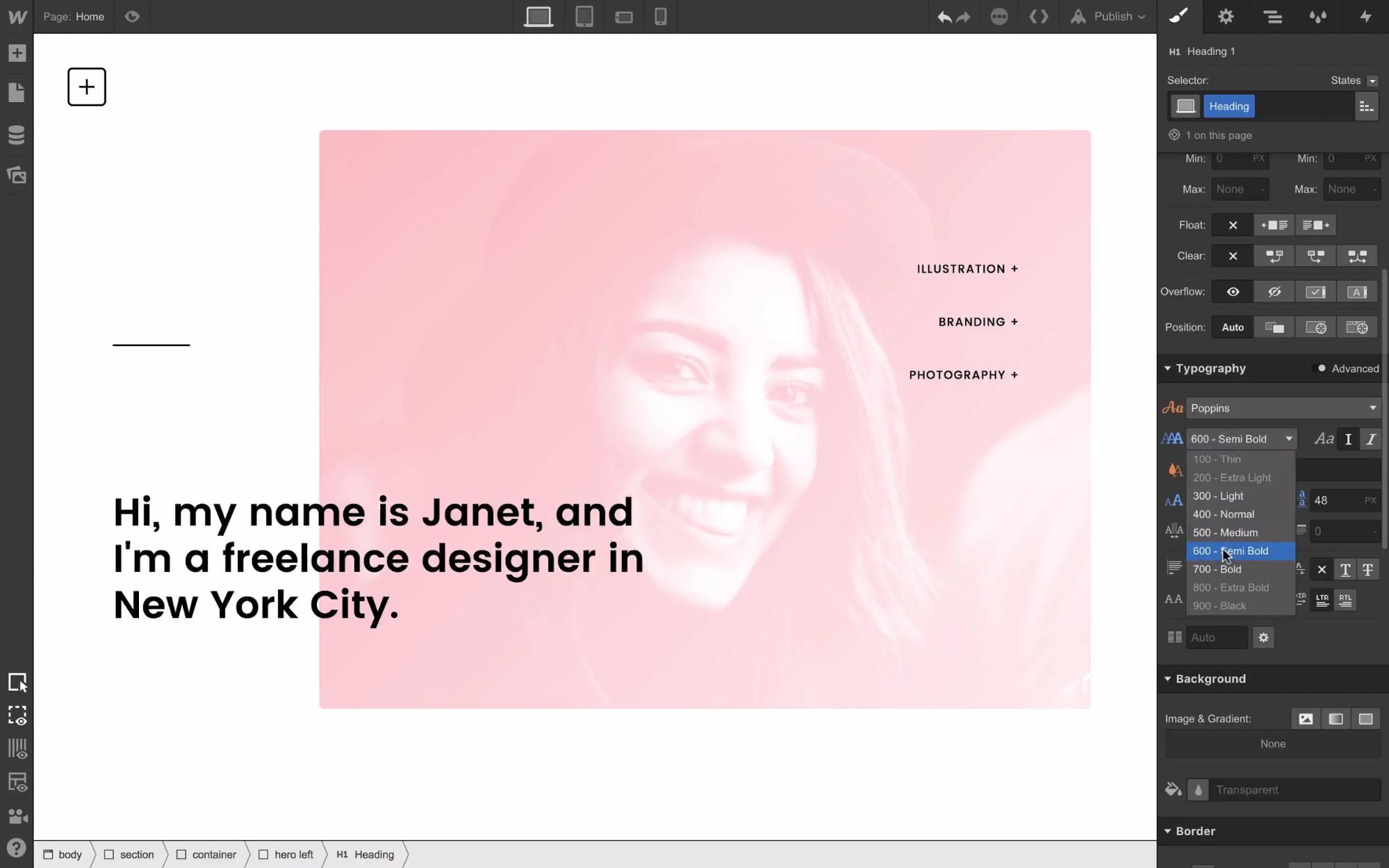 Webflow's website management features help it shine