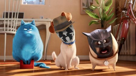 mash-up of The Secret Life of Pets and Watchmen