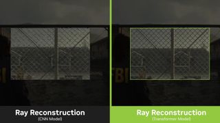 Nvidia DLSS transformer model with ray reconstruction