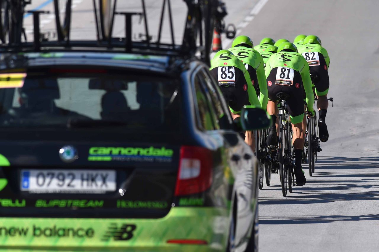 Cannondale pulled up the rear in the team time trial in Tirreno-Adriatico