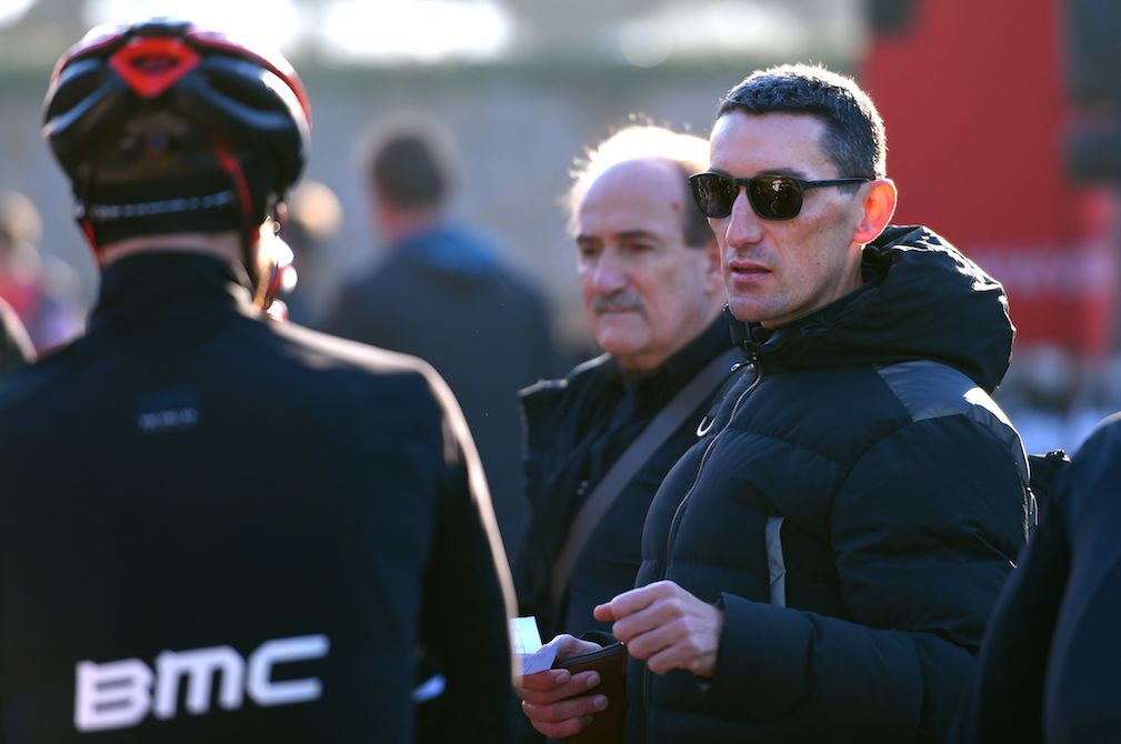 BMC sports director Marco Pinotti