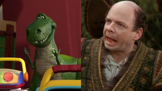 Rex in Toy Story; Wallace Shawn in The Princess Bride