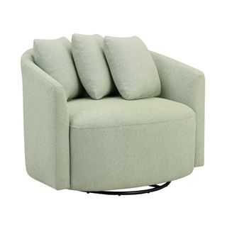 a sage green chair