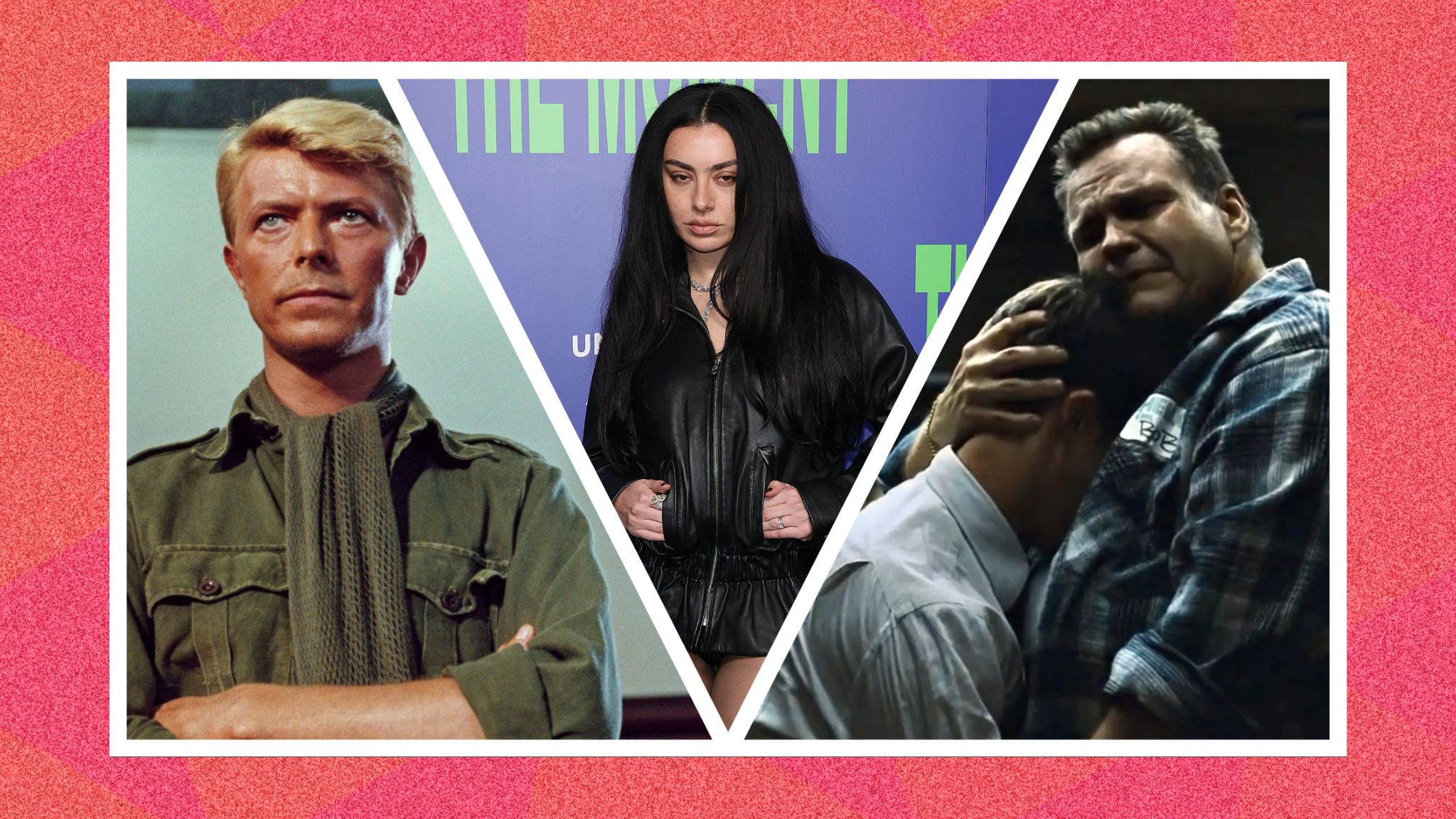 musicians turned actors, including David Bowie, Charli XCX and Meat Loaf