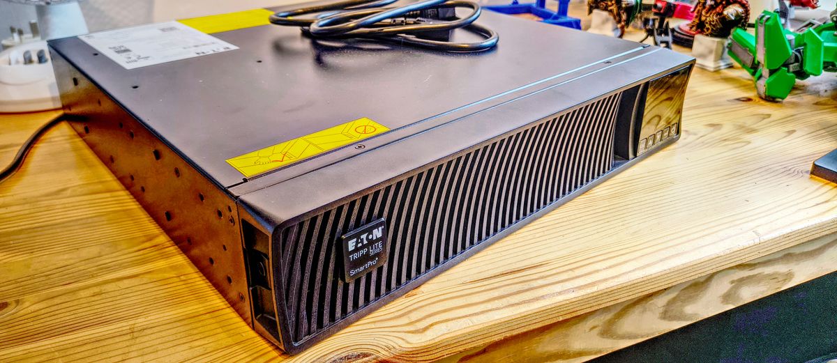 The Eaton SmartPro Tripp Lite UPS I tested was a complete workout for me and my system