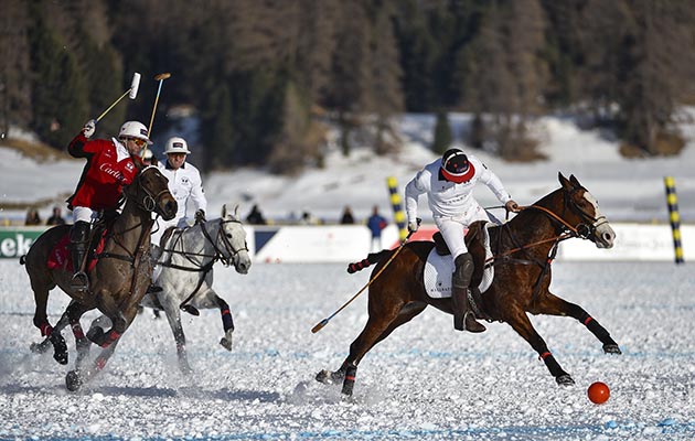 Fast and furious: Team Cartier vs Maserati in St Moritz, Switzerland in 2016