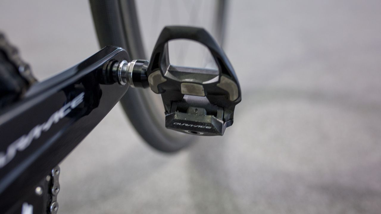 Shimano Dura-Ace R9100 series pedals for Peter Sagan