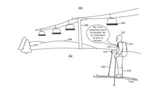 Microsoft patent image related to an AI backpack