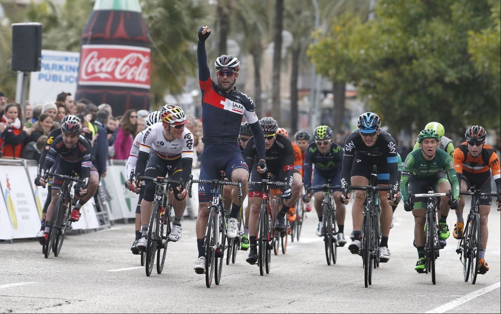 Matteo Pelucchi (IAM Cycling) wins Trofeo Playa de Palma