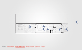 Interactive show plan showing the ground floor of a residential home