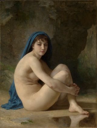 William-Adolphe Bouguereau's Seated Nude