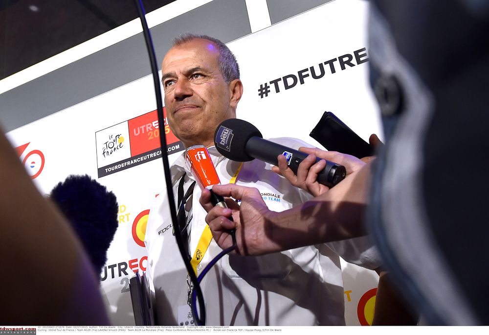 Team Manager Vincent Lavenu