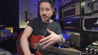 A still from Corey Congilio's video lesson