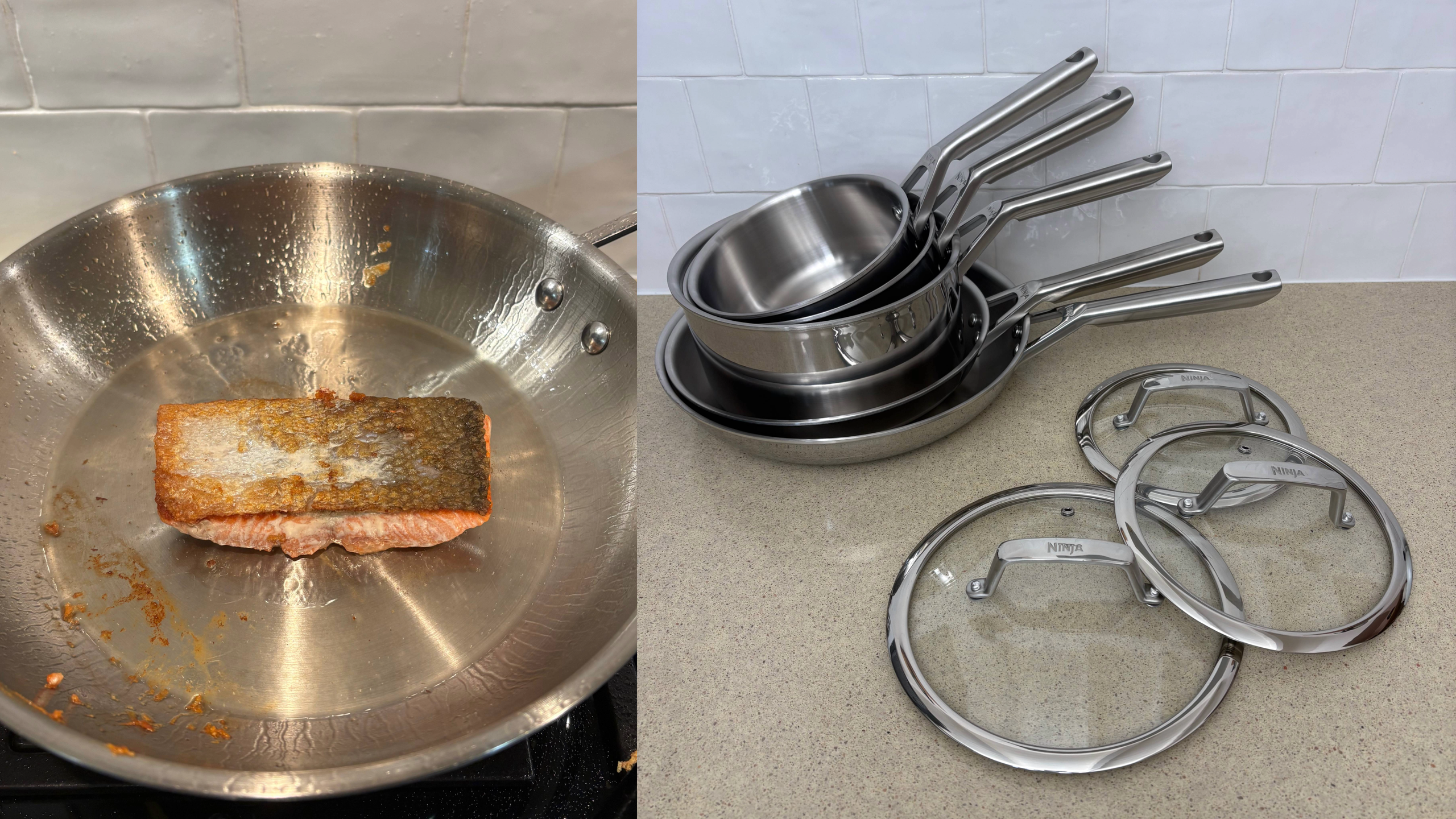 Ninja's new saucepan set just proved it can make non-toxic stainless steel pans that are as good as its air fryers – I was wowed by it in my kitchen