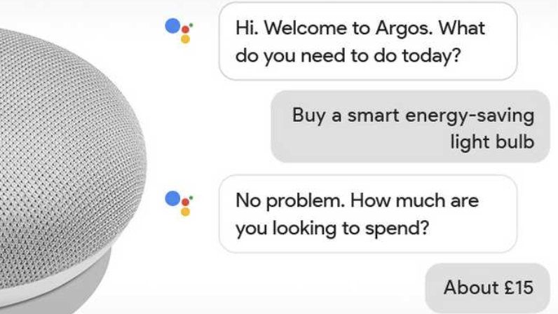 google home at argos