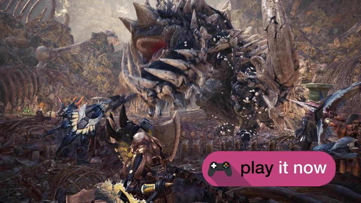 Monster Hunter World Review Friends Who Slay Together Stay - swords up world haunted hunt roblox