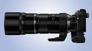 The Olympus 300mm f/4 is incredibly compact for a 600mm f/4 equivalent