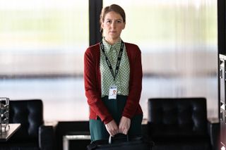 Gemma Whelan as DS Sarah Collins in The Tower II: Death Message episode 1