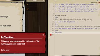 screenshot of CodeCombat game
