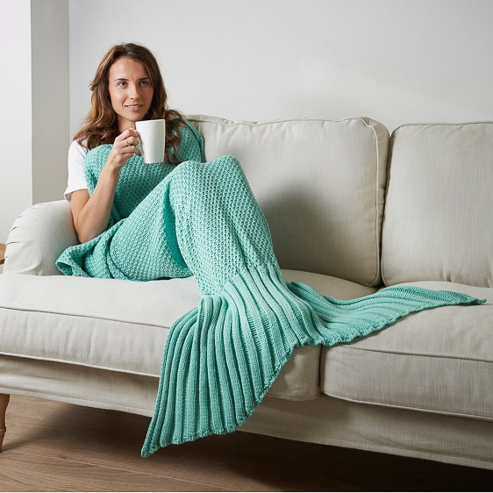 Best-selling B&M Mermaid Blanket Gets A Glam Metallic Makeover! | Ideal ...