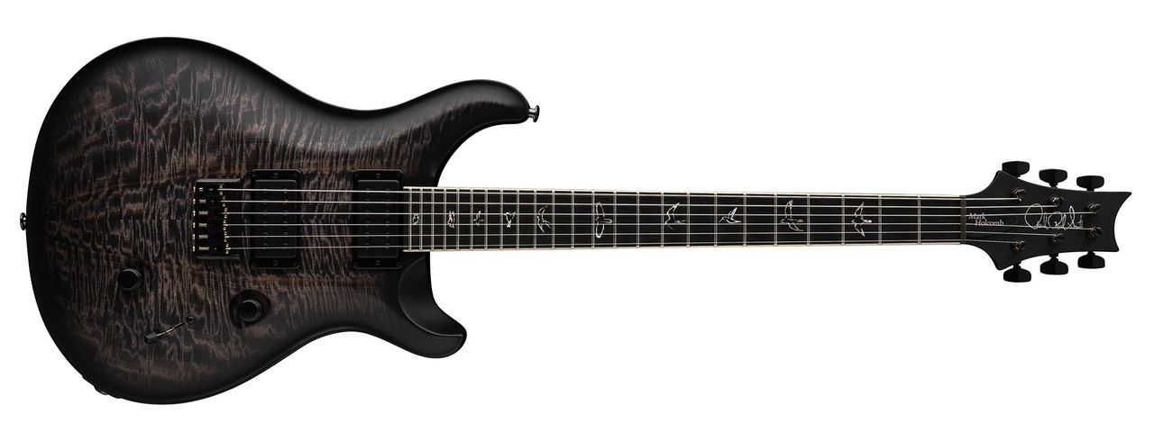 PRS Mark Holcomb: previously only a limited edition run, the Periphery guitarist's Core Series signature model is now part of the PRS Guitars catalogue, as the Maryland high-end brand continues its 40th Anniversary celebrations by keeping the releases coming each month.