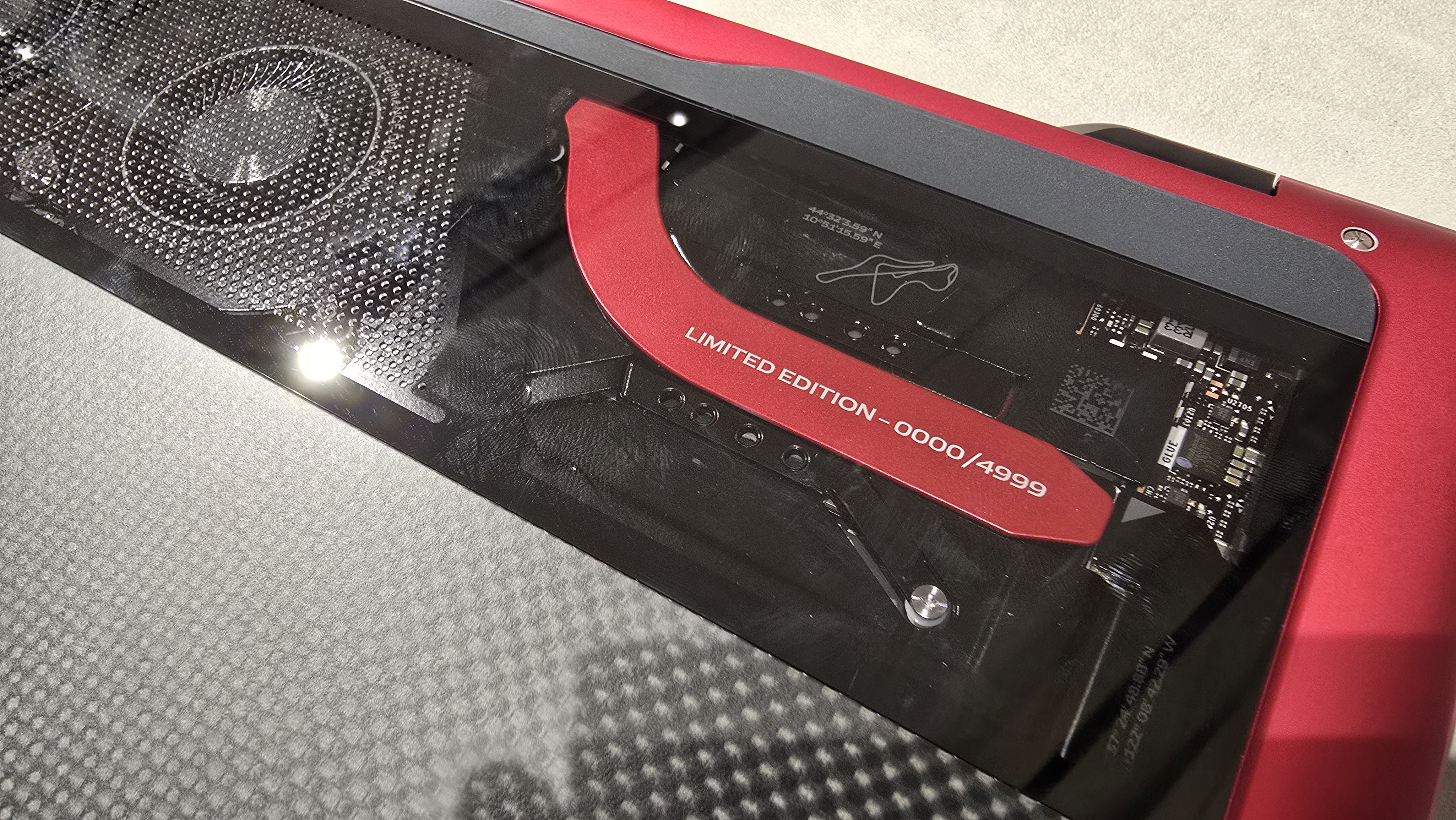HP Limited Edition Scuderia Ferrari AI PC laptop hands-on