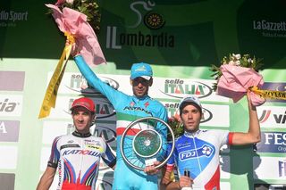 Tour of Lombardy podium