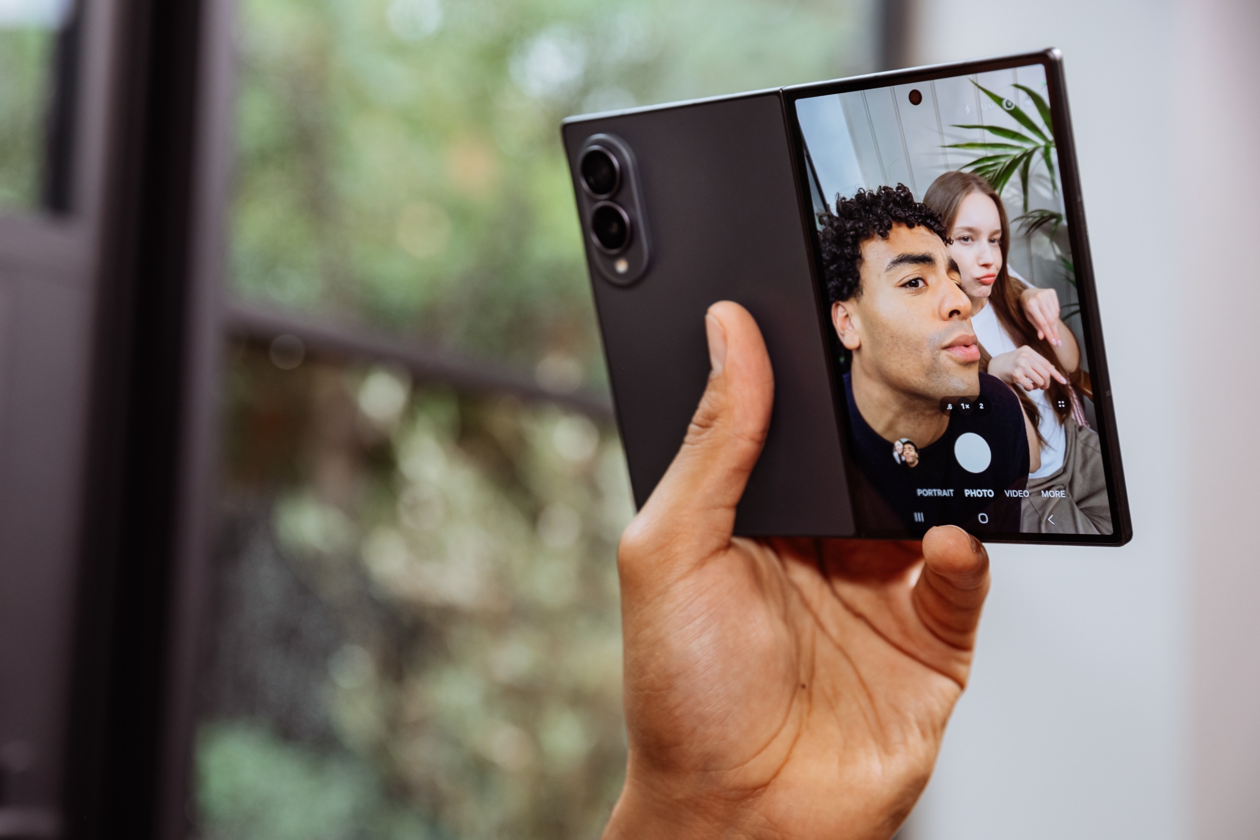 Samsung Galaxy Z Fold8 in use