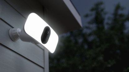best outdoor security camera: Arlo Pro 3 Floodlight Security Camera