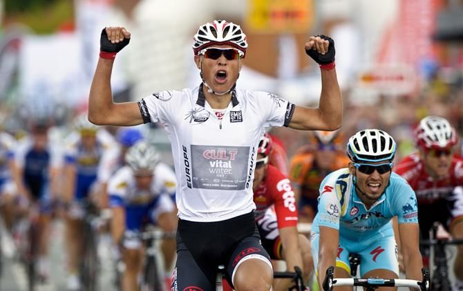 Magnus Cort (Team Cult Energy) wins stage 1