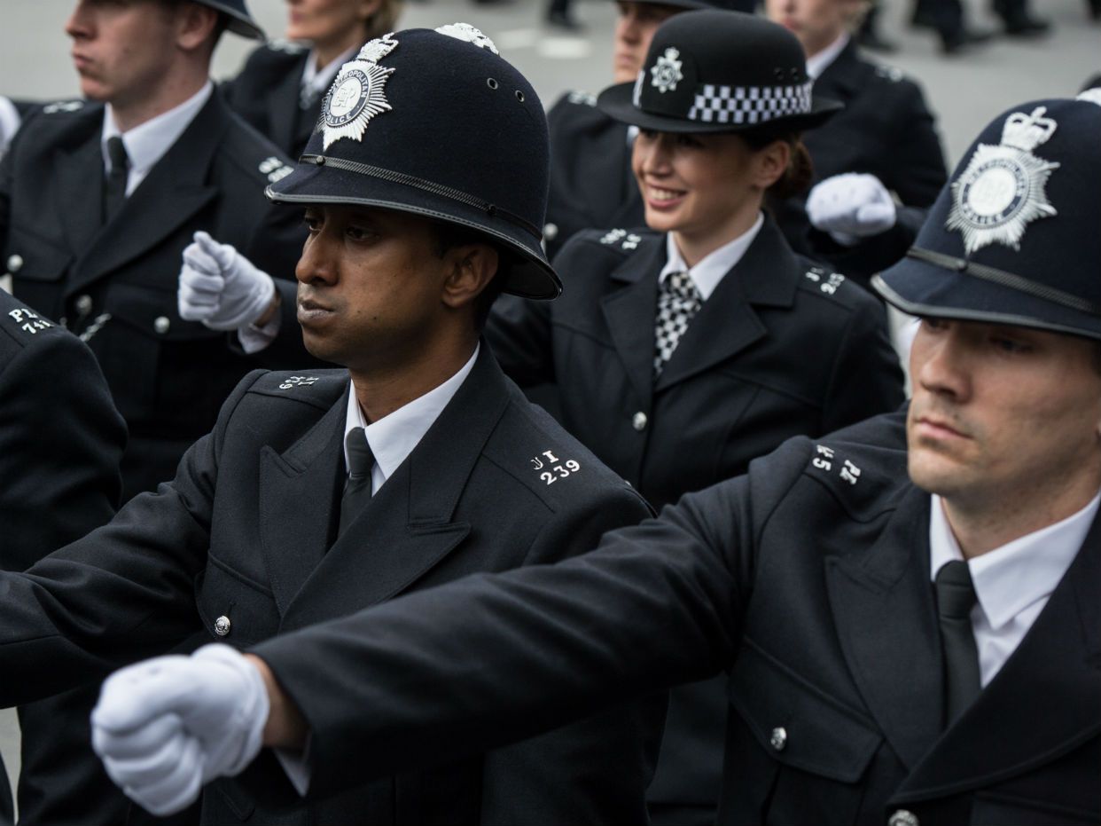 Met Police officers