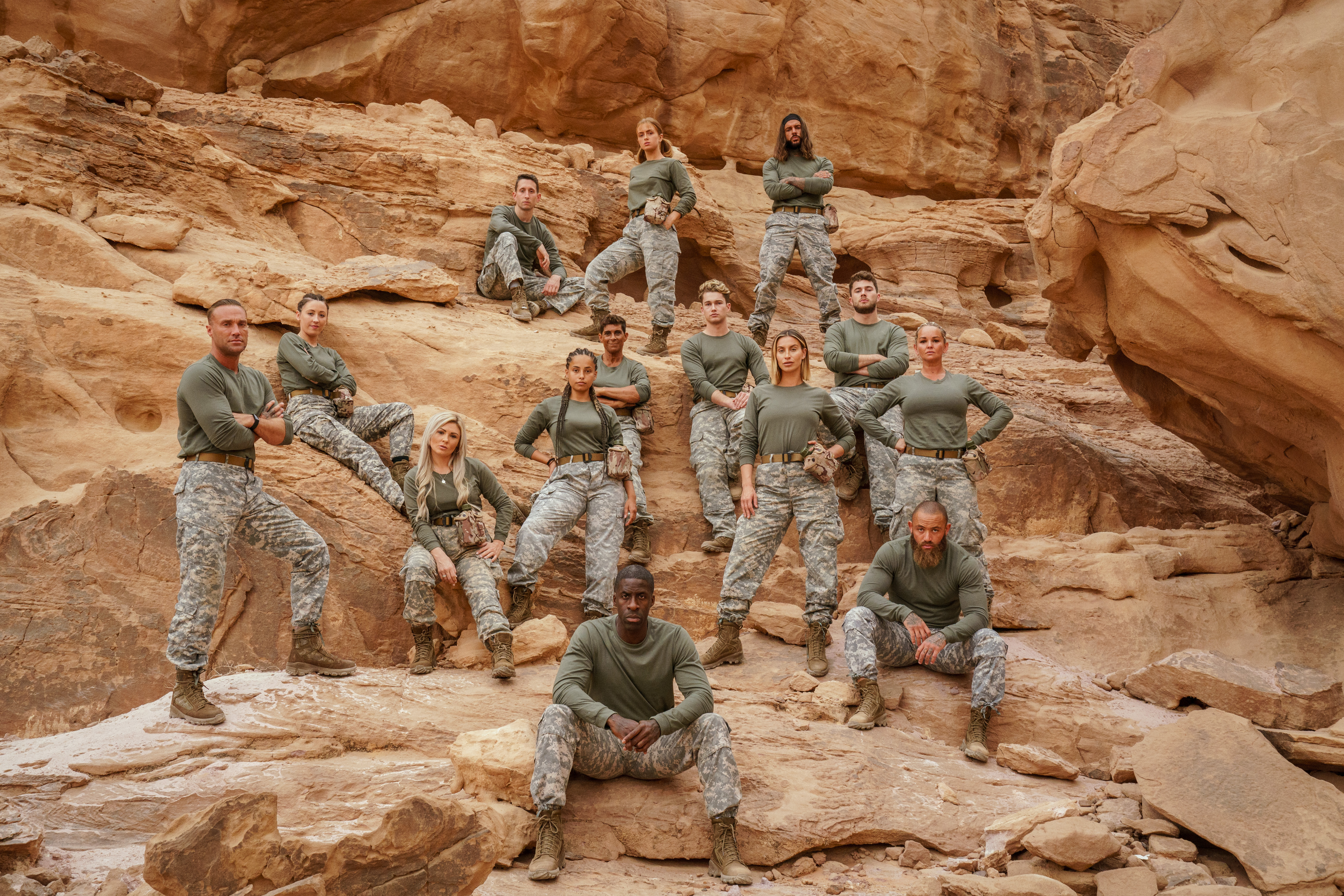How will the new recruits cope in the heat of the desert?