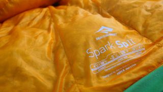 Sea to Summit Spark SP2 sleeping bag detail