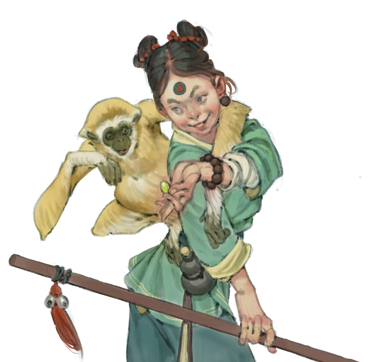 Drawing from a Character art tutorial